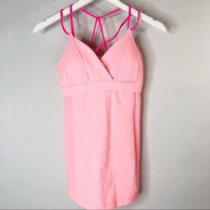 Lululemon Pink Yoga Tank Top Size 10